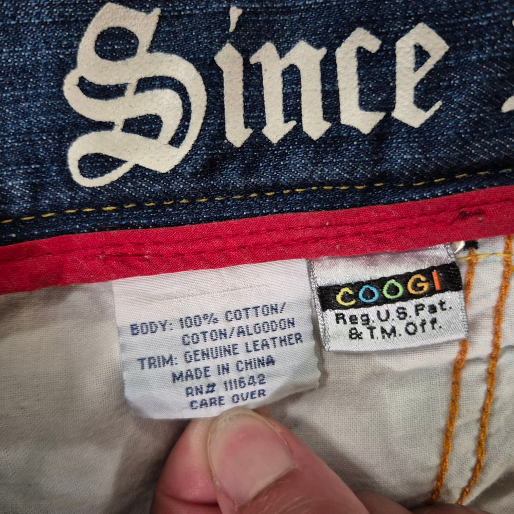 Men's Coogi Denim Shorts Size 40‎ Blue - Picture 8 of 9